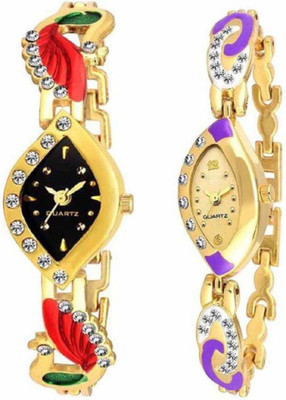 

HN Enterprise MGMP2504 MOR GOLD & MOR PURPLE COLOR Watch - For Girls