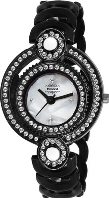 

EDMOND DESIGNER ANALOG WATCH FOR WOMEN & GIRLS IN BLACK ED -044 EDMOND 044 Watch - For Women