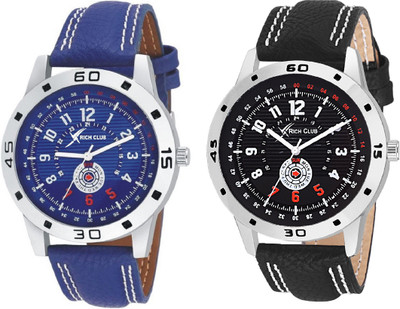 

Rich Club Set of Two Casual & Formal Watch - For Men