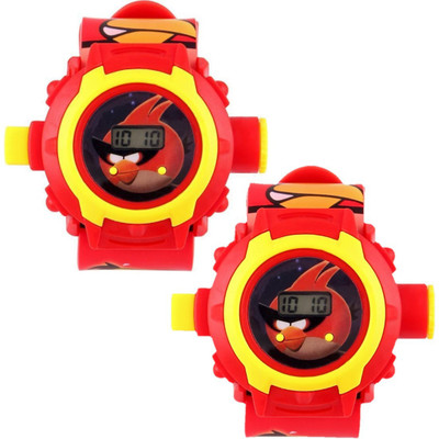 

SD SHOP Angry Birds Projector SD,0-70 Kids Watch - For Boys