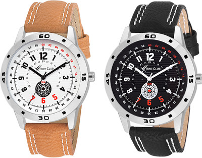 

Rich Club Set of Two Casual & Formal Watch - For Men