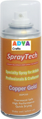 

Aadya Crafts Spray Paint Copper Gold