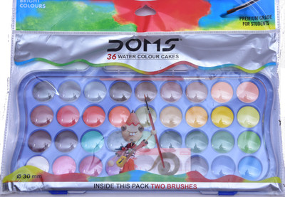 

DOMS 36 water color cakes
