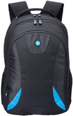 HP 15.6 inch Expandable Laptop Backpack (Black) 30 L Backpack(Blue, Black)
