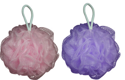 

Cion Bath Sponge (Pink & Purple, Pack of 2)