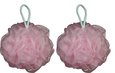 

Cion Bath Sponge (Pink, Pack of 2)