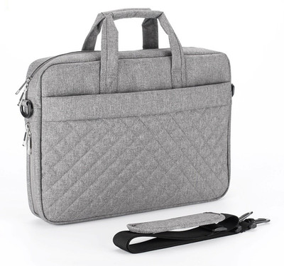 

Red Hot Shoulder Laptop Bag Large Briefcase - For Men & Women(beige)