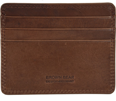 

Brown Bear 3 Card Holder(Set of 1, Brown)