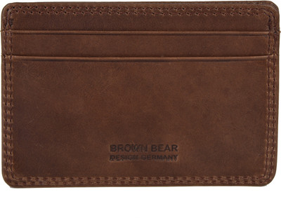 

Brown Bear 3 Card Holder(Set of 1, Brown)