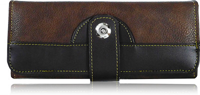 

SN LOUIS Women Formal Brown Artificial Leather Wallet(4 Card Slots)