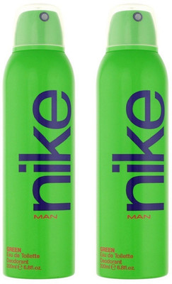 

Nike Man Green Deodorant Spray for Men 200ML Each (Pack of 2) Deodorant Spray - For Men(400 ml, Pack of 2)