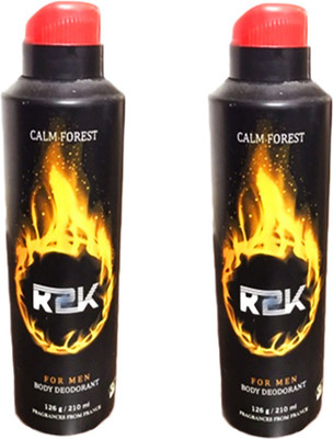 

R2K CALM FOREST Body Spray - For Men & Women(210 ml, Pack of 2)