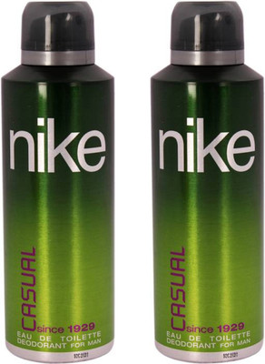 

Nike Man Casual Deodorant Spray for Men 200ML Each (Pack of 2) Deodorant Spray - For Men(400 ml, Pack of 2)