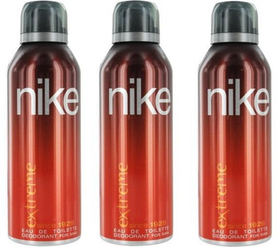 

Nike Man Extreme Deodorant Spray for Men 200ML Each (Pack of 3) Deodorant Spray - For Men(600 ml, Pack of 3)