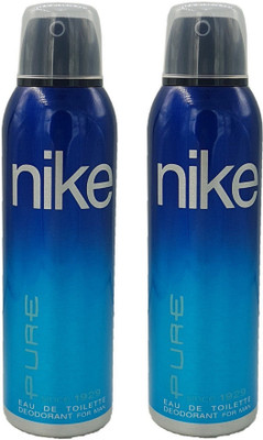 

Nike Man Pure Deodorant Spray for Men 200ML Each (Pack of 2) Deodorant Spray - For Men(400 ml, Pack of 2)