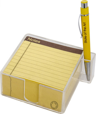 

State of the Art 1 Compartments Acrylic MEMO PAD HOLDER(transparent)