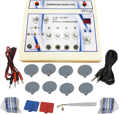 

PASSIVE HEALTH SOLUTION ELECTRO THERAPY COMBINATION THERAPY MUSCLE STIMULATOR+4 CHANNEL TENS MUSCLE STIMULATOR+4 CHANNEL TENS Electrotherapy Device(VAPSVSH07C)