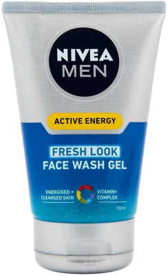 

nivea men active energy freshlook facewashgel 100ml Face Wash(100 ml)