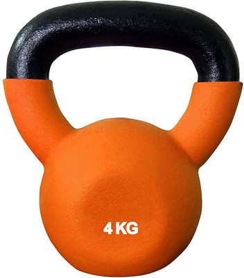 

L'AVENIR Premium Neoprene Coated Multicolor Kettlebell(4 kg)