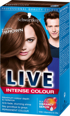 

Schwarzkopf LIVE Intense Colour urban brown-088 hair colour Hair Color(urban brown)