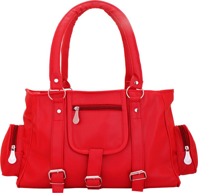 

Lady bar Shoulder Bag(Red)