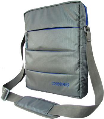 

Good Times Messenger Bag(Grey, Blue), Blue;grey