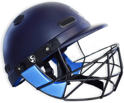 

SG Aero Protection Cricket Helmet, Large Cricket Helmet(Blue