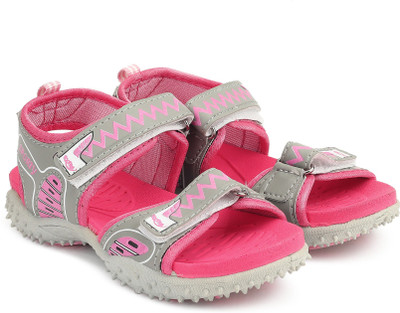

Footfun by Liberty Boys & Girls Velcro Sports Sandals(Multicolor, Brand color dummy95