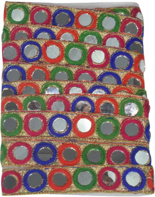 

Sofias L-52b Fashion DIY Colorful Fringe Tasel Lace -2-Meters- Make your own "Designer Wear" - DIY - Do It Yourself ! Lace Reel(Pack of 1)