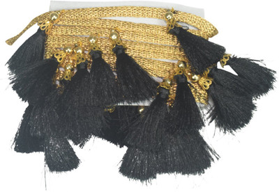 

Sofias L-85b Fashion DIY Colorful Fringe Tasel Lace -2.5-Meters- Make your own "Designer Wear" - DIY - Do It Yourself ! Lace Reel(Pack of 1)