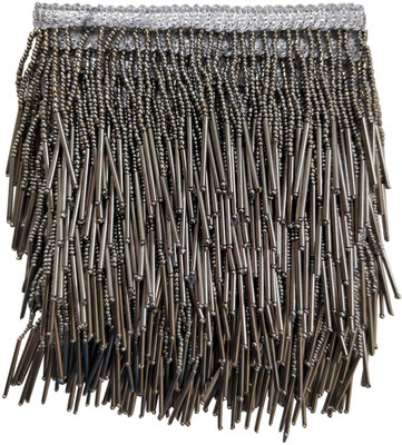 

Sofias L- 90e2 Fashion DIY Silver Latkan Lace - 2.5 Meters Make your own "Designer Wear" DIY - Do It Yourself ! Lace Reel(Pack of 1)