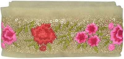 

Sofias L-57b Fashion DIY Colorful Fringe Tasel Lace -2-Meters- Make your own "Designer Wear" - DIY - Do It Yourself ! Lace Reel(Pack of 1)