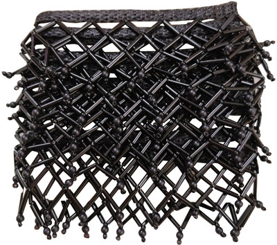 

Sofias L-89a1 Fashion DIY Black Latkan Lace - 3 Meters Make your own "Designer Wear" DIY - Do It Yourself ! Lace Reel(Pack of 1)