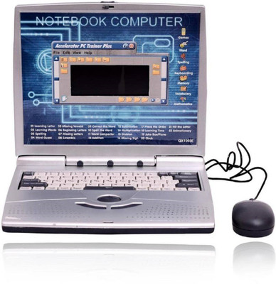 

megashine Kids Laptop Notebook computer 22 activities & Games Fun Laptop Toys For kids (Multicolor)(Multicolor)