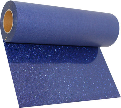 

Stahls' Glitter Flake Heat Unruled 3 Meter Roll Transfer Paper(Set of 10, Royal Blue)