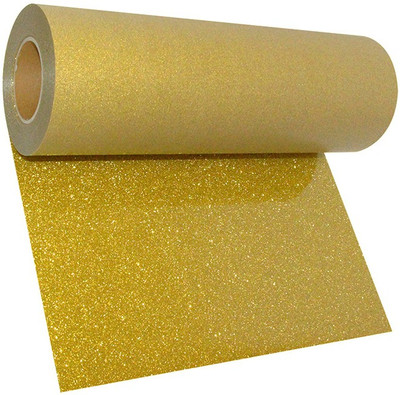 

Stahls' Glitter Flake Heat Unruled 3 Meter Roll Transfer Paper(Set of 1, Gold)