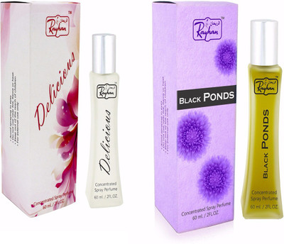 

Rayhan enterprise delicious & black ponds Eau de Parfum - 60 ml(For Men & Women)
