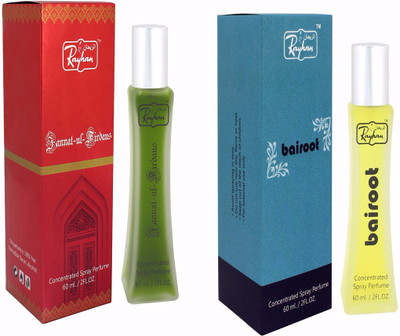 

Rayhan enterprise jannatul firdous & bairoot Eau de Parfum - 60 ml(For Men & Women)