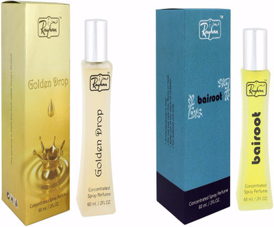 

Rayhan enterprise Golden Drop & bairoot Eau de Parfum - 60 ml(For Men & Women)
