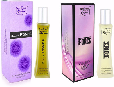 

Rayhan enterprise black ponds & black force Eau de Parfum - 60 ml(For Men & Women)