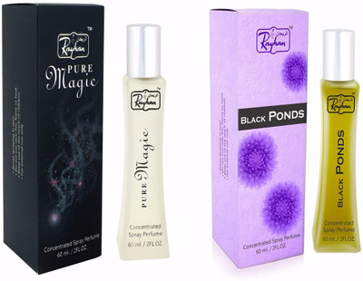 

Rayhan enterprise Pure Magic & Black ponds Eau de Parfum - 60 ml(For Men & Women)