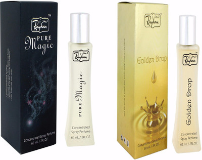 

Rayhan enterprise Pure Magic & Gloden drop Eau de Parfum - 60 ml(For Men & Women)