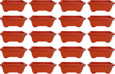 

NIBBO Nibbo 3121 Plant Container Set(Pack of 20, Plastic)
