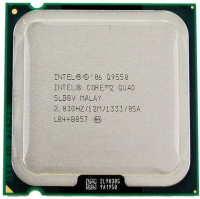 

Intel 2.83 LGA 775 q9550 Processor(.)