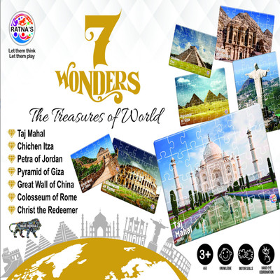 

Ratnas 7 WONDERS JIGSAW PUZZLE FOR KIDS(245 Pieces)
