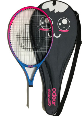 

odear JUNIOR 23 COMPOSITE RACQUET Multicolor Strung Tennis Racquet(G3 - 4 3/8 Inches, 200 g)