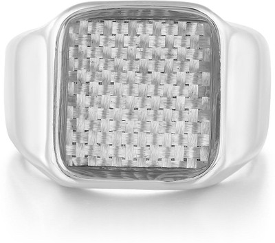 Sukkhi Alloy Rhodium Plated Ring, Silver