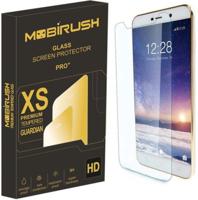 MOBIRUSH Tempered Glass Guard for Coolpad mega 3(Pack of 1)