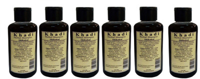 

PARVATI KHADI Shikakai Shampoo Pack of 6 (1260 ml)(210 ml)
