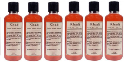 

PARVATI KHADI SatReetha Shampoo Pack of 6 (1260 ml)(210 ml)